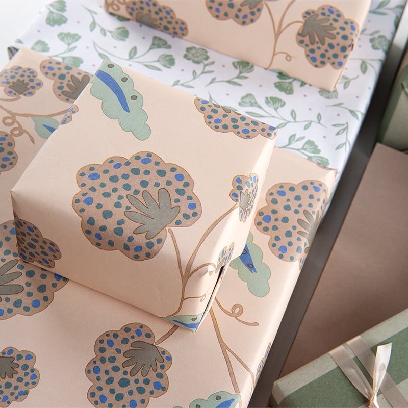 Presentpapper Flowerleaf - 3