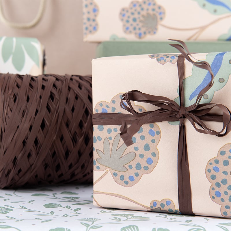 Presentpapper Flowerleaf