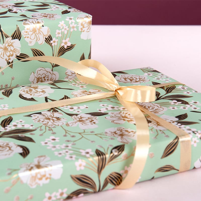 Presentpapper Amour green - 3