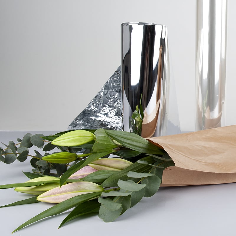 Cellofanslang silver - 2