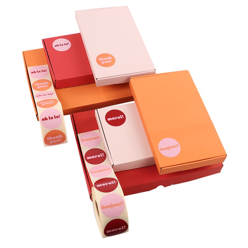 Etikett Oh la la/tack! French Rouge - 3