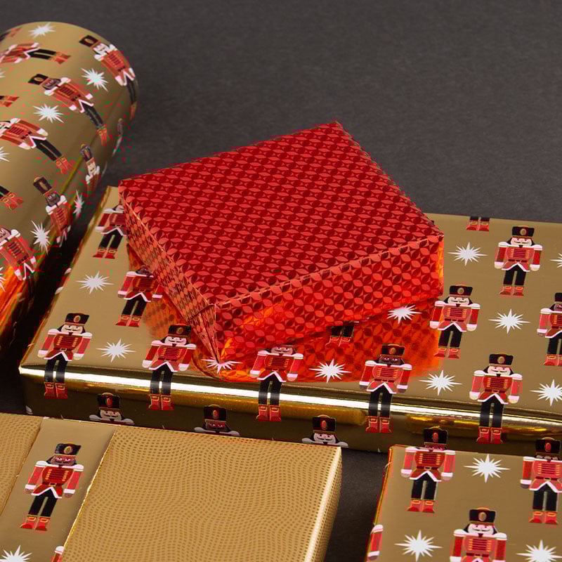 Presentpapper Red Petal - 2