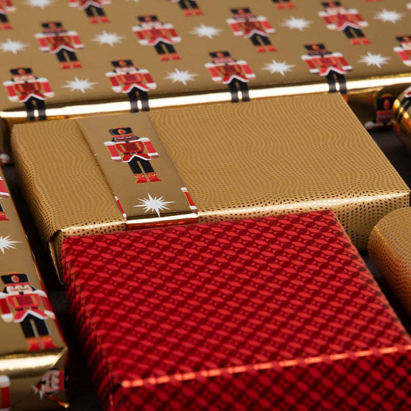 Presentpapper Red Petal - 3