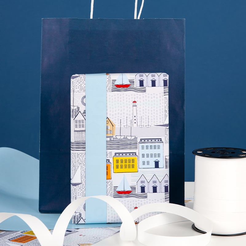 Presentpapper Solveigh dubbel sidig  UTFÖRSÄLJNING - 2