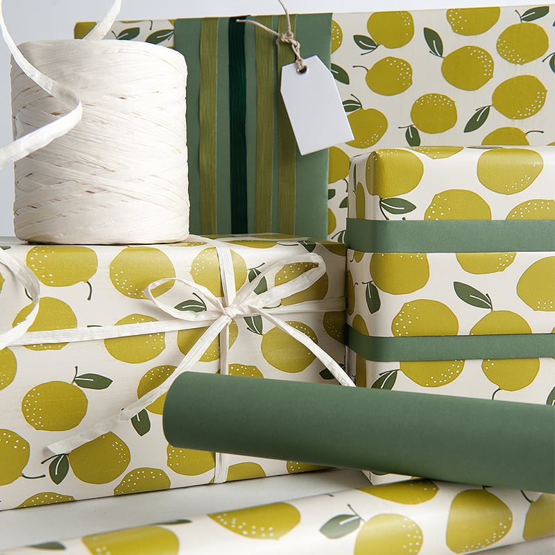 Presentpapper Fruity Green - 3