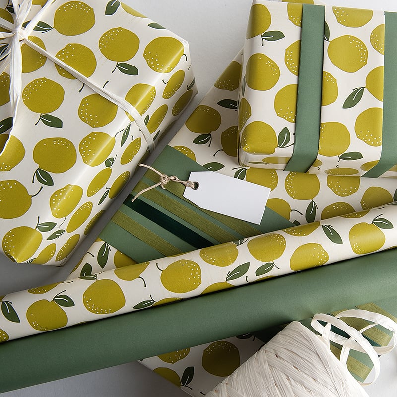Presentpapper Fruity Green - 2