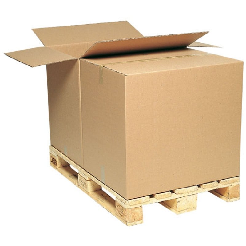 Wellcontainer halvpall - 1