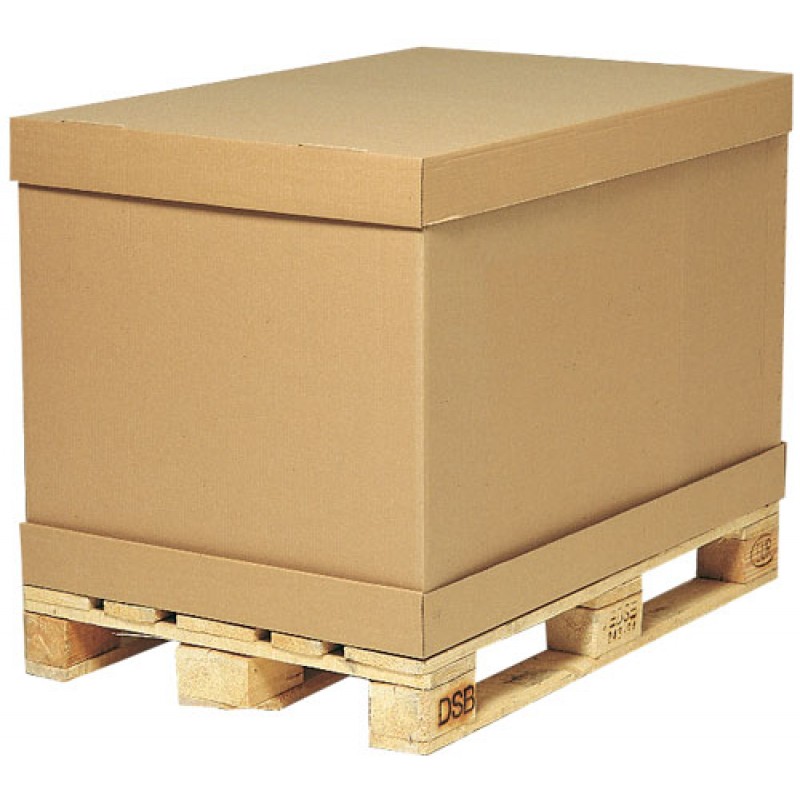 Pallchanér av tvålagerswell med lock och botten - 1