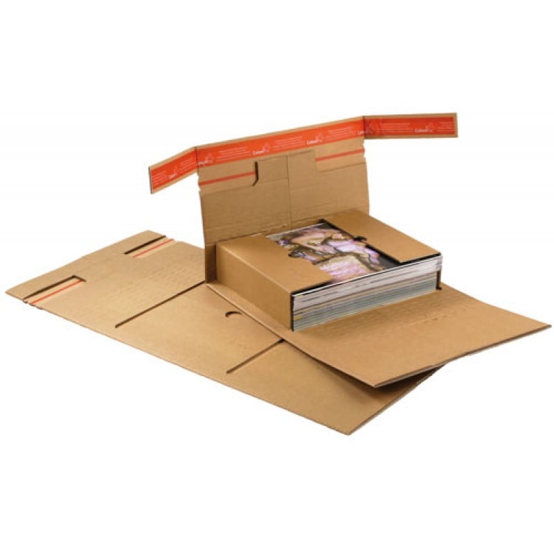 Bokomslag 30, brun well och extra klaff - 1