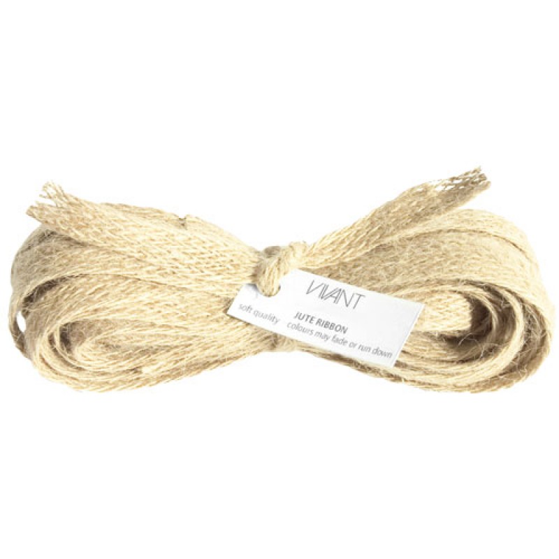 Juteband ljus natur - 1