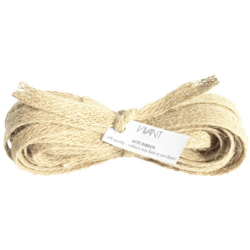 Juteband ljus natur - 1