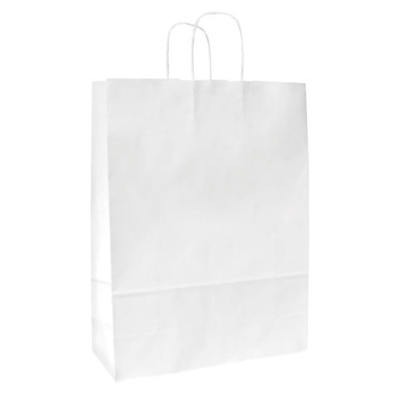 Pappersbärkasse vit - 1