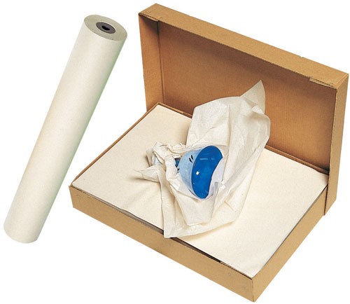 Silkespapper vitt på ark 100% återvunnet - 2