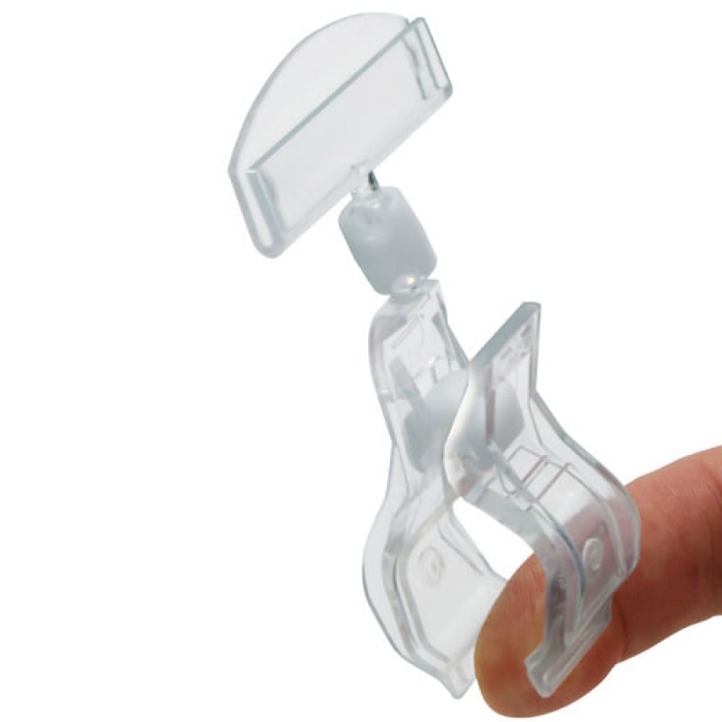 Prisklämma transparent - 1