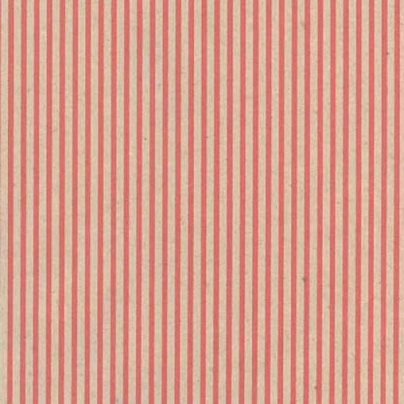 Presentpapper Röd rand