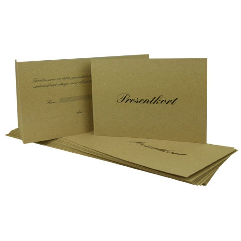 Presentkort - 1