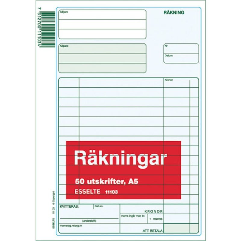 Räkningar - 1