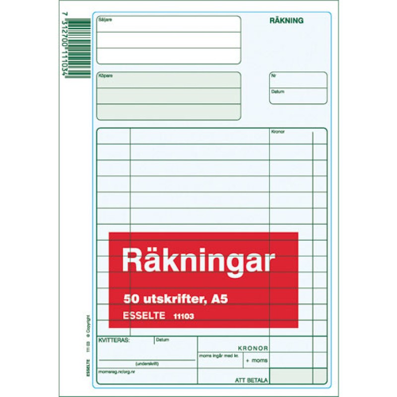 Räkningar - 1