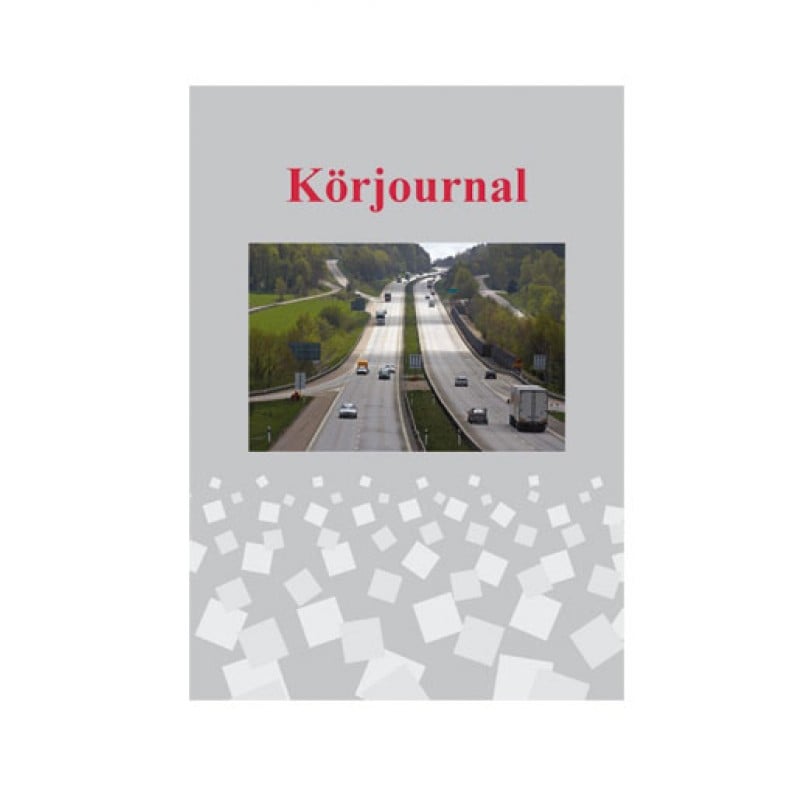 Körjournal med kartongomslag - 1