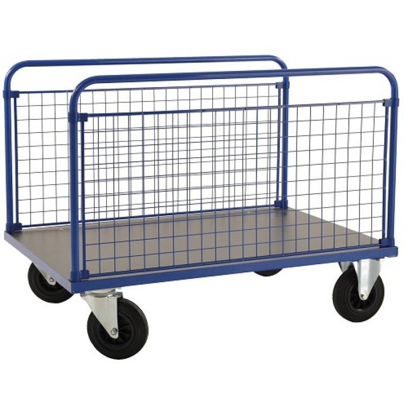 Plattformsvagn 2 nätgavlar - 1