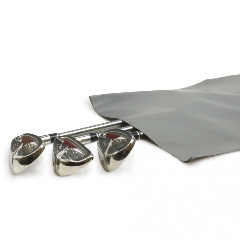 Grå PE-slang - 0,150 mm tjock - 2