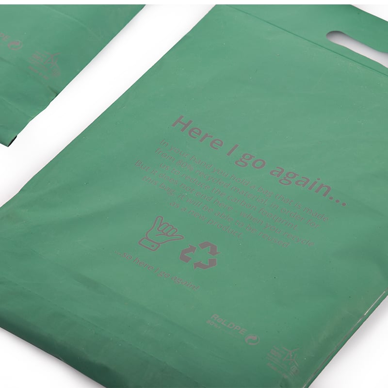 E-handelspåse/postpåse i återvunnen plast - 5