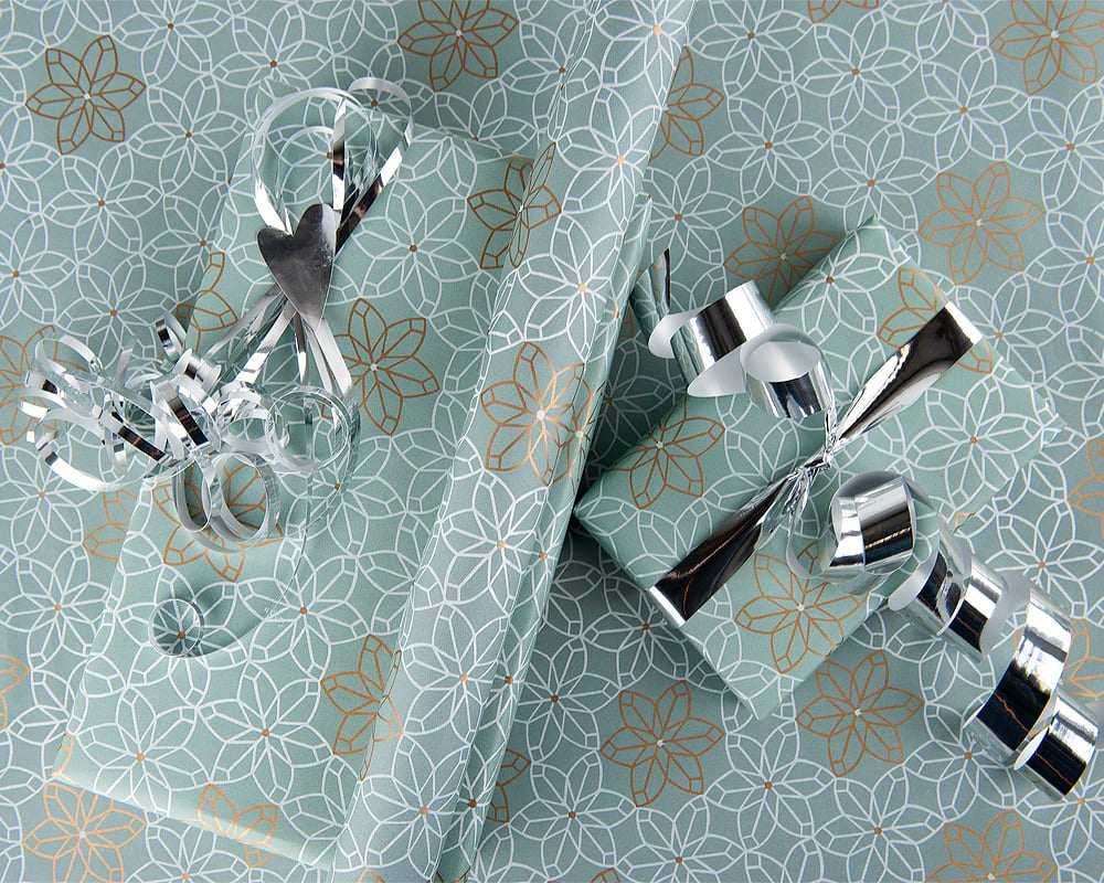 Presentpapper Graphic Star