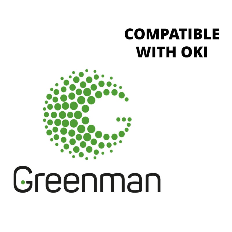 Greenman Toner kompatibla med OKI - 1