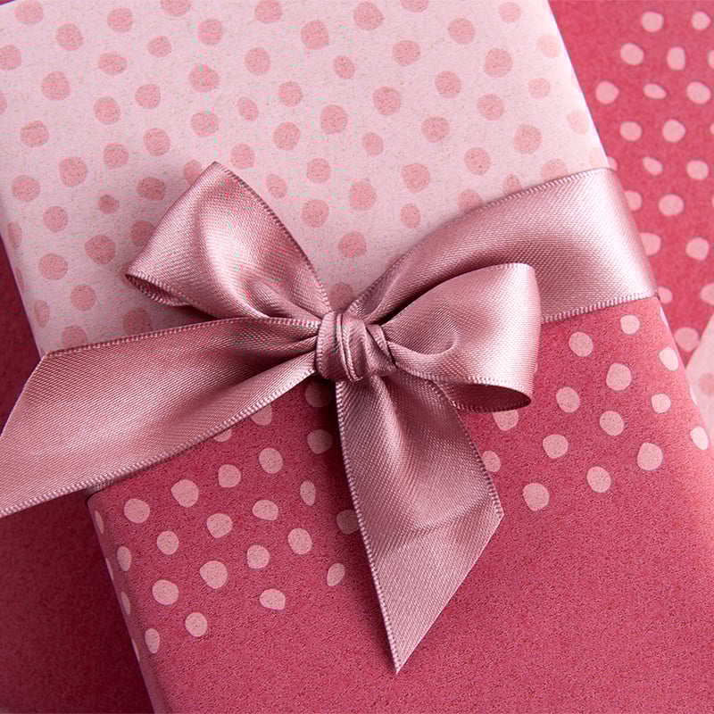 Presentband satin ljung - 2