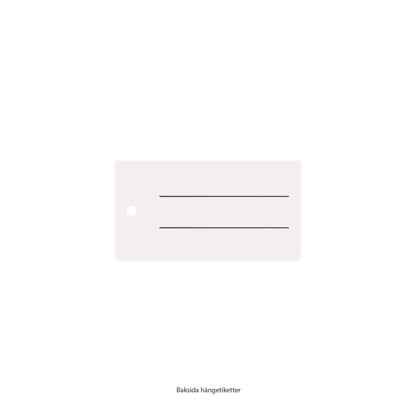 Hängetikett pixi röd 4 motiv UTFÖRSÄLJNING - 3