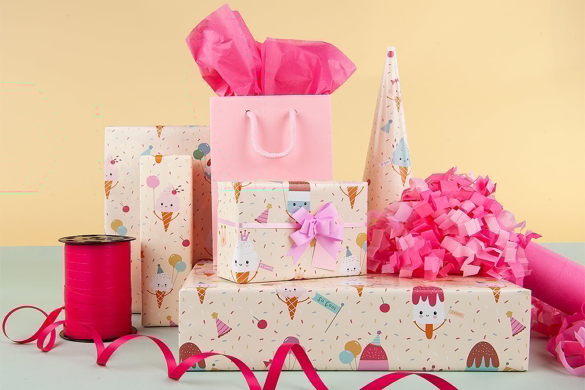 Presentpapper Ice Cream Party - 2