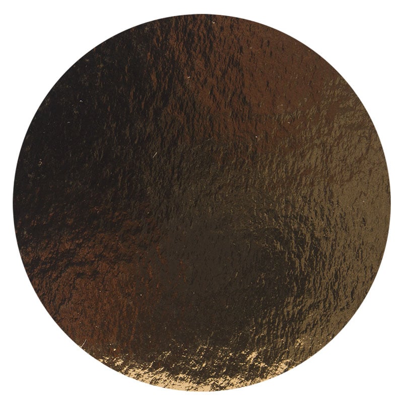 Guld/silverbricka rund - 3