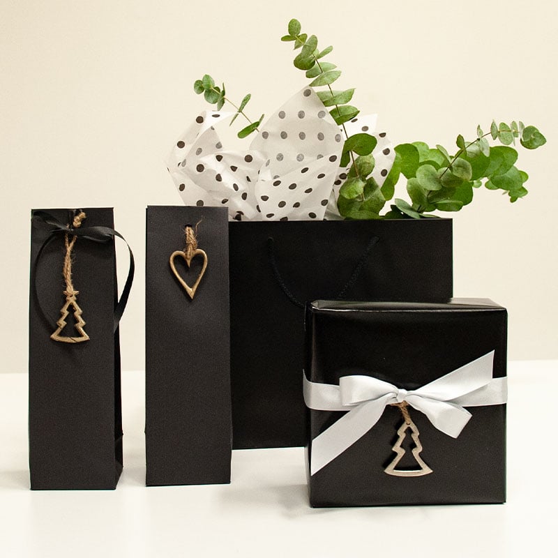 Dekorations Hjärta Guld - 3