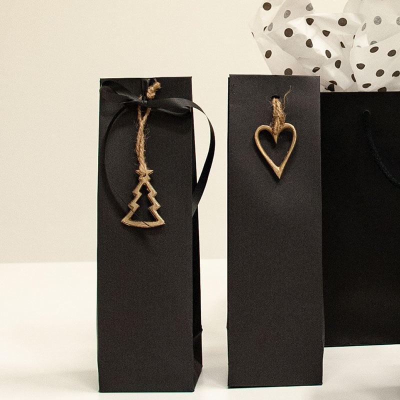 Dekorations Hjärta Guld - 4