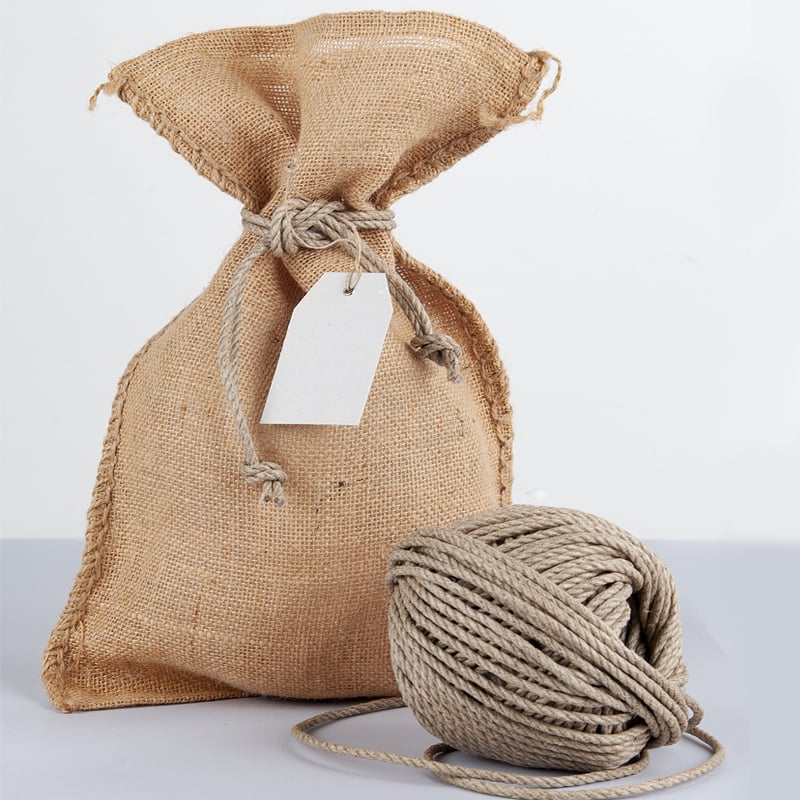 Jutesäck som passar perfekt som present- eller produktförpac - 1