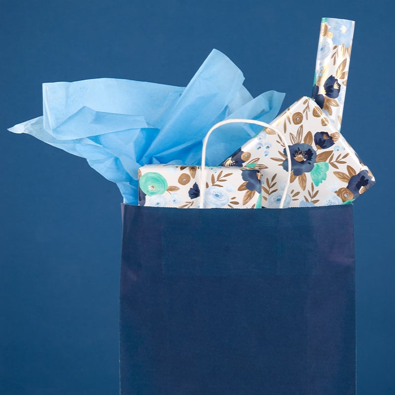 Presentpapper Chambray - 4