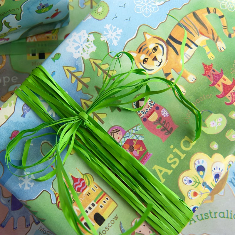 Presentpapper Kids map - 5