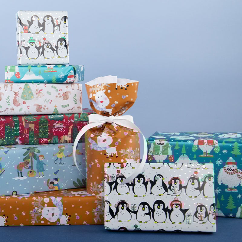 Presentpapper Reto UTFÖRSÄLJNING - 4