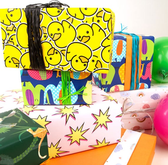 Presentpapper Elephant Parade - 4