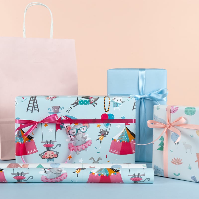 Presentpapper Cirkus - 6