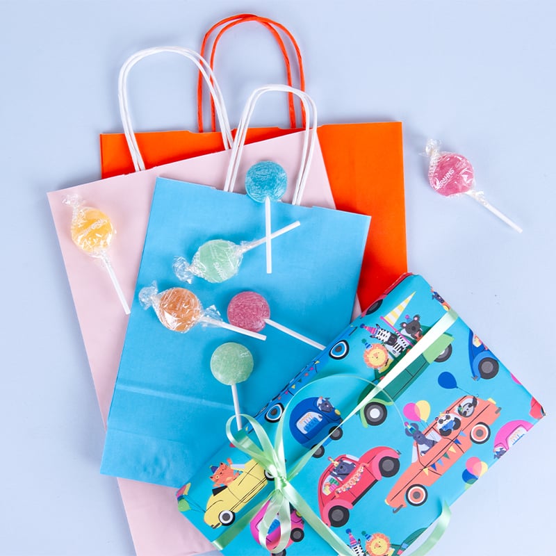 Presentpapper Mini Cars - 3