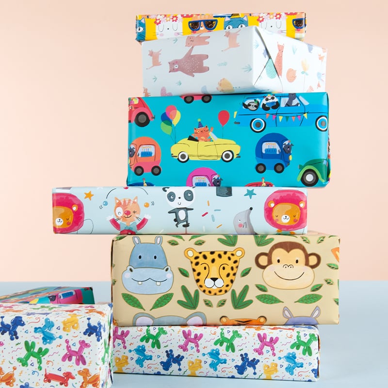 Presentpapper Balloon Dogs - 3