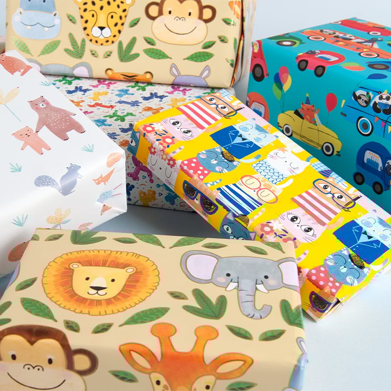 Presentpapper Parade - 2