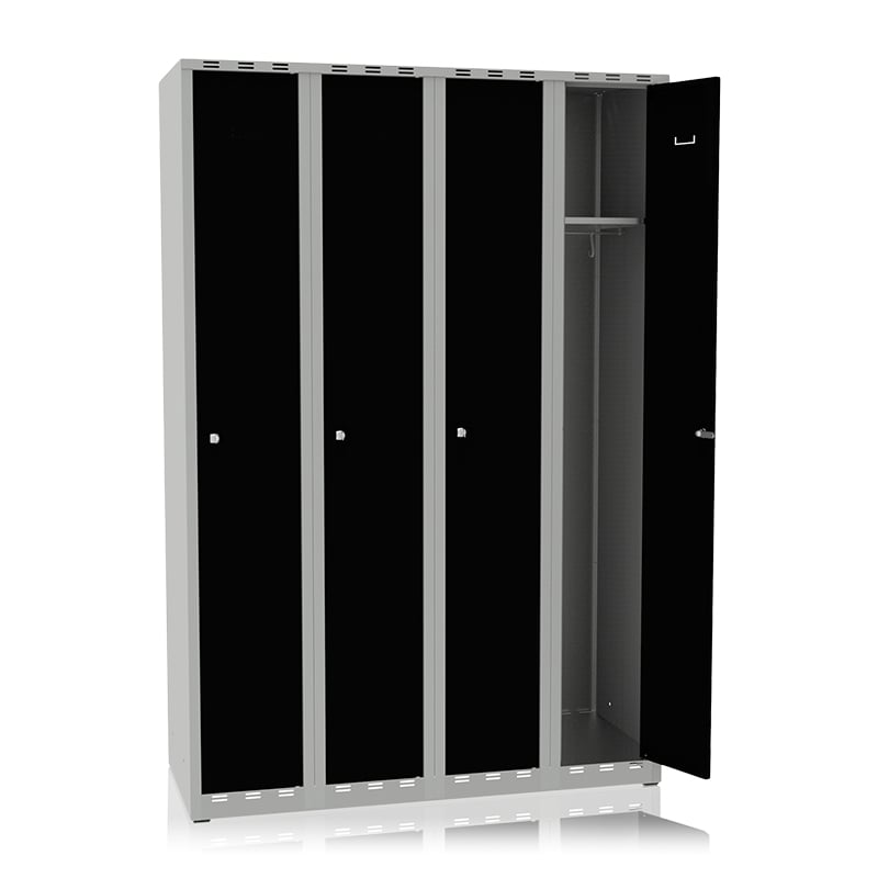 Klädskåp 1200mm 4 dörrar - 1