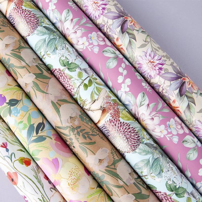 Presentpapper Marigold Beige - 4