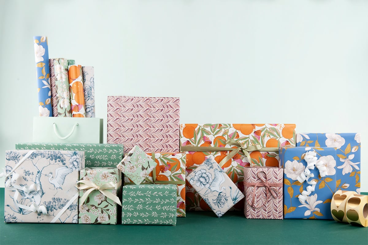 Presentpapper Drömskog - 3