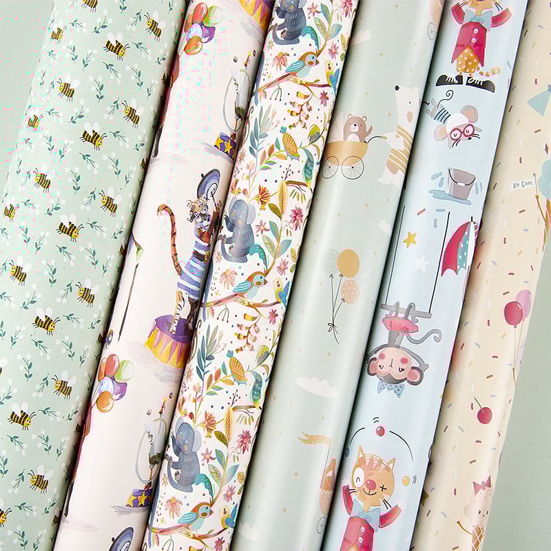 Presentpapper Cirkus - 5