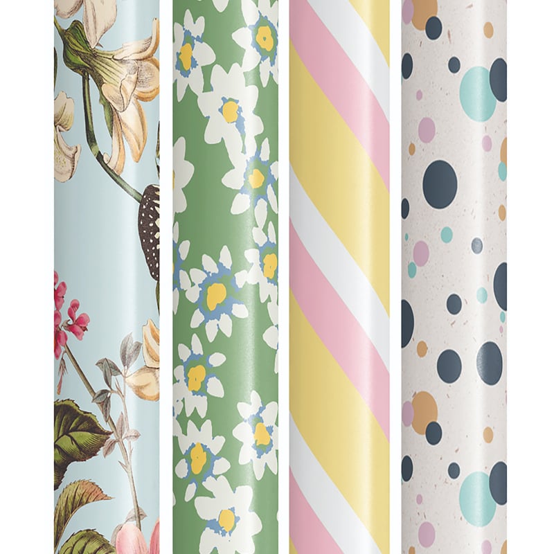 Presentpapper Box kons. Present mix