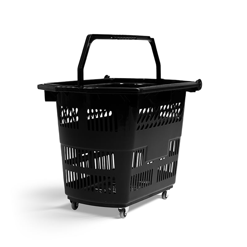 Kundkorg med hjul 55 liter