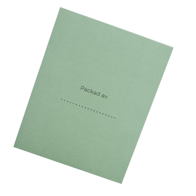 Kvittoficka "Tack för ditt köp!" Fair green UTFÖRSÄLJNING - 3